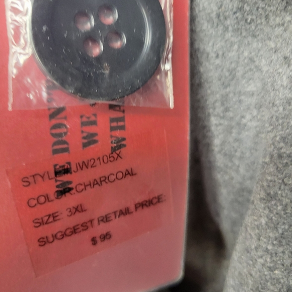 Gray Dress Coat - Picture 5 of 11